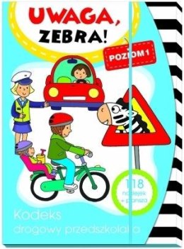 Uwaga, zebra! Kodeks drogowy przedszkolaka 1