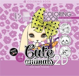 Kolorowanka antystresowa 200x200 Cute animals 3