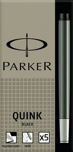 Naboje PARKER czarne standard op.5 szt.1950382