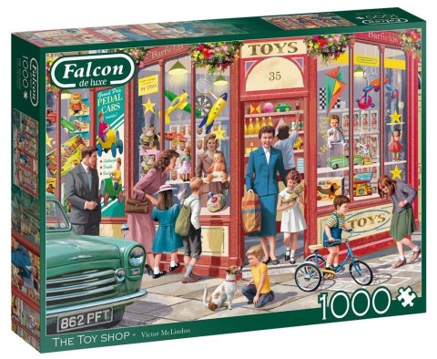 Puzzle 1000 Falcon Sklep z zabawki na rogu ulicy