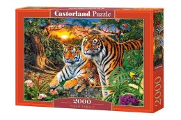 Puzzle 2000 Tiger Family CASTOR