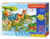 Puzzle 20 Maxi Konturowe: Little Deers