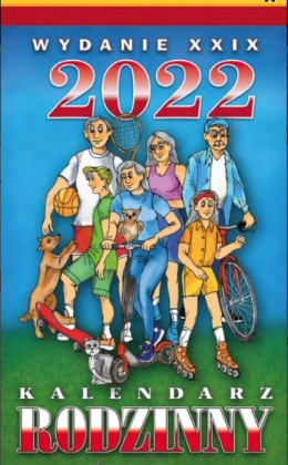 Kalendarz 2024 Rodzinny zdzierak