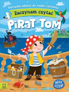 Zaczynam czytać Duże litery Pirat Tom