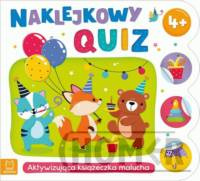 Naklejkowy quiz 4+ Aktywizująca książeczka malucha