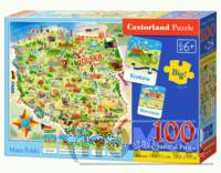 Puzzle edukacyjne Mapa Polski