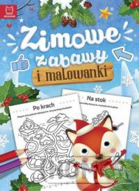 Zimowe zabawy i malowanki