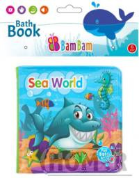 Bam Bam książeczka do kąpieli Morski świat