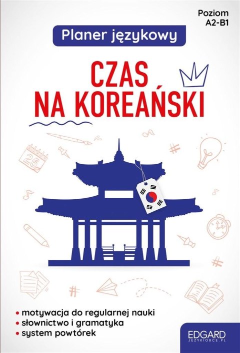 Planer językowy. Czas na koreański A1-B1