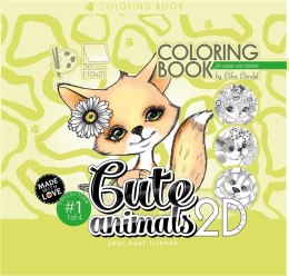 Kolorowanka antystresowa 200x200 Cute animals 1