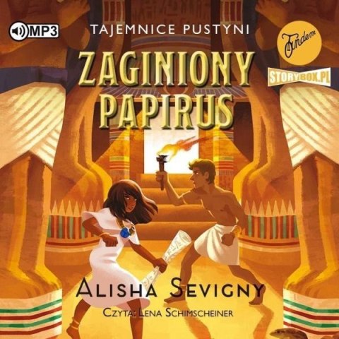 Tajemnice pustyni T.1 Zaginiony papirus audiobook