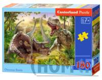 Puzzle 180 Dinosaur Battle