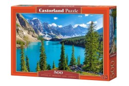 Puzzle 500 Spring at Moraine Lake, Canada CASTOR