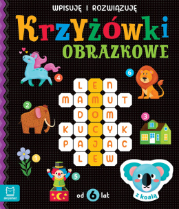 Krzyżówki obrazkowe z koalą Od 6 lat Wpisuję i rozwiązuję