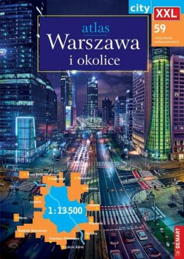 Atlas Warszawa i okolice XXL 1:13 500