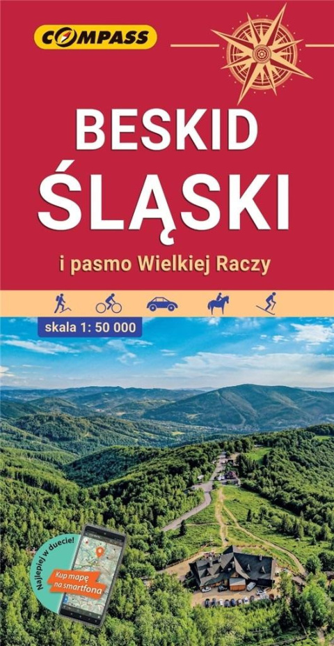 Beskid Śląski i Pasmo Wielkiej Raczy 1:50 000 mapa turystyczna