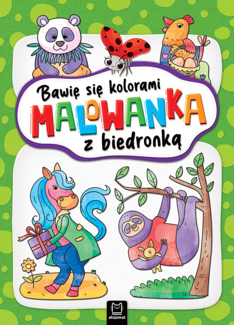 Bawię się kolorami Malowanka z biedronką