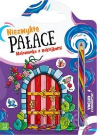 Niezwykłe pałace Malowanka z naklejkami Zaczarowana kredka