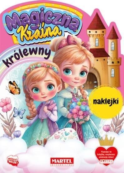 Magiczna kraina Królewny z naklejkami