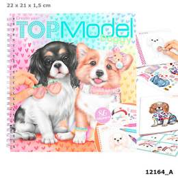 Szkicownik Doggy TOP Model z naklejkami 12164A