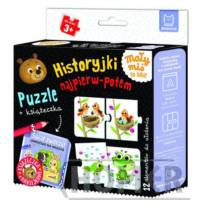 Historyjki najpierw-potem. Puzzle + książeczka