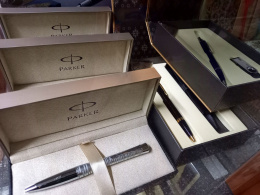 Długopis + etui IM Premium srebrny w ozdobnym pudełku