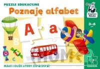 Puzzle edukacyjne Poznaję alfabet 3-6 lat