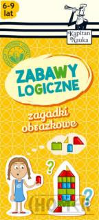 Zagadki obrazkowe Zabawy logiczne 6-9 lat