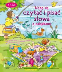 Uczę się czytać i pisać słowa z nalepkami