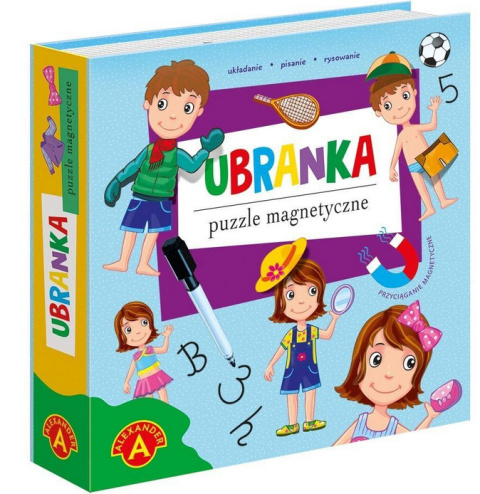 Puzzle magnetyczne - Ubrank