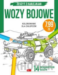 Kolorowanki dla chłopców Wozy bojowe