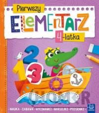 Pierwszy elementarz 4-latka Nauka zabawa wycinanki naklejki piosenki