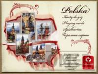 Karty Polska Akwarele talia 55 listków