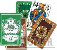 Karty pojedyncze Piatnik Liście dębu