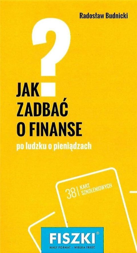 Fiszki. Jak zadbać o finanse?