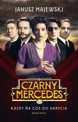 Czarny mercedes okł. filmowa