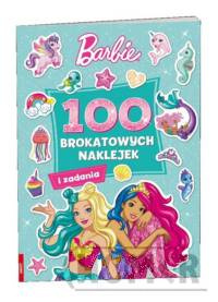 Barbie Dreamtopia 100 brokatowych naklejek