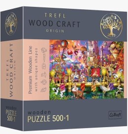 Puzzle drewniane 500+1 Magiczny świat TREFL