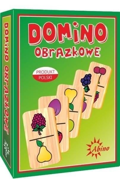 Domino obrazkowe - owoce ABINO