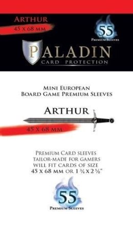 Koszulki na karty Paladin - Arthur (45x68mm)