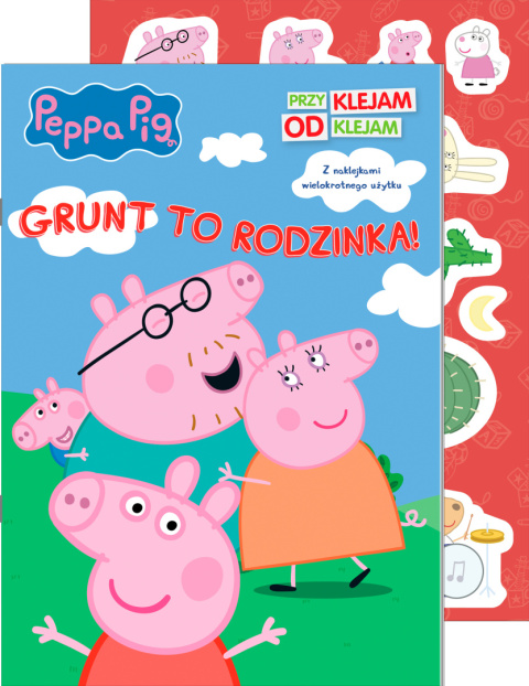 Peppa Pig Przyklejam Odklejam cz.5