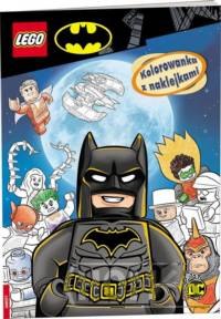 Lego Batman Kolorowanka z naklejkami