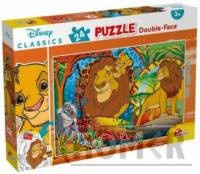 Puzzle dwustronne Plus 24 Król Lew