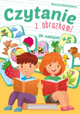 Czytanie z obrazkami 36 naklejek