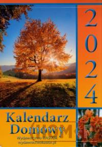 Kalendarz 2024 KL04 Kalendarz domowy zdzierak