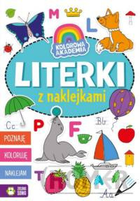 Kolorowa Akademia Literki z naklejkami