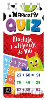 Magiczny quiz Dodaję i odejmuję do 100