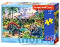 Puzzle 120 Dinosaur Volcanos