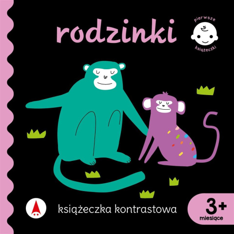 Książeczka kontrastowa. Rodzinki