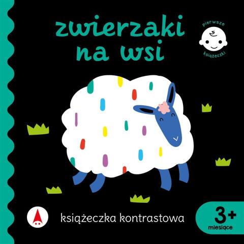 Książeczka kontrastowa. Zwierzęta na wsi